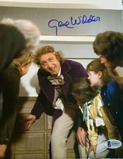 Gene Wilder Signed Autographed 8x10 photo Wonka BECKETT AUTHENTICATION