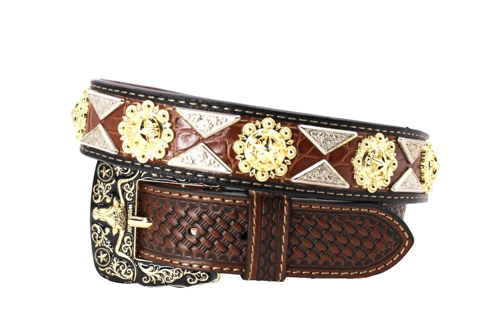 Brown 38 Size Belts for Men