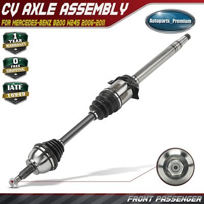Front Passenger CV Axle Assembly for Mercedes-Benz B200 W245 2006-2011 ...
