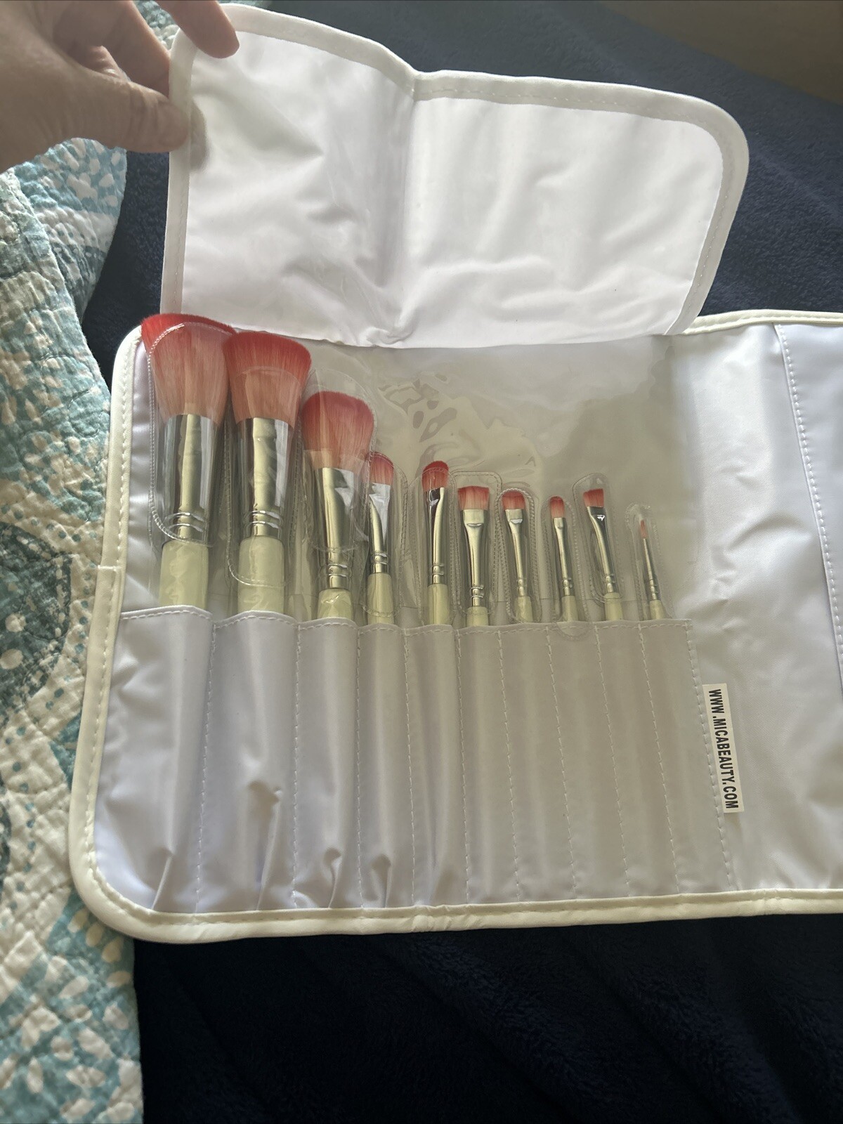 Mica Beauty Makeup Brush Set of 10 10
