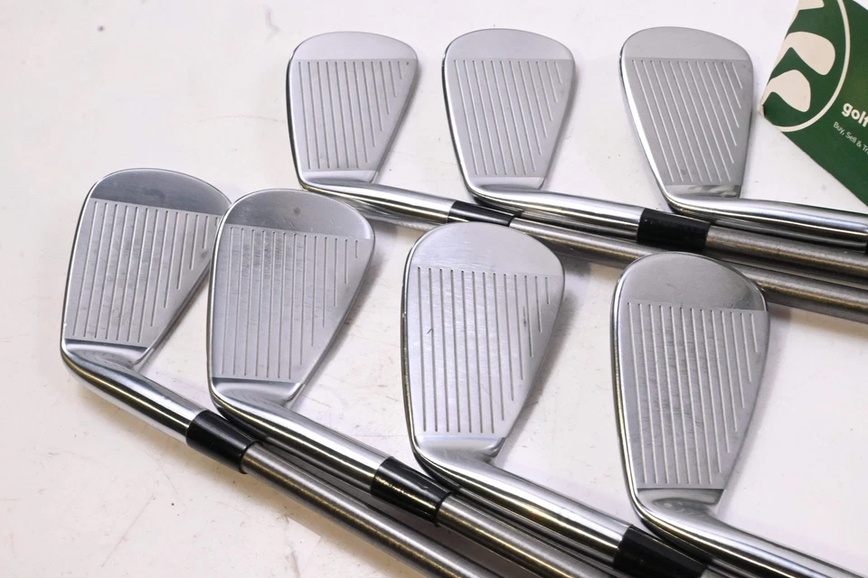 Mizuno Pro 221 Irons / 4-PW / Stiff Flex Aerotech Steelfiber i110 cw Shafts - Image 3 of 4