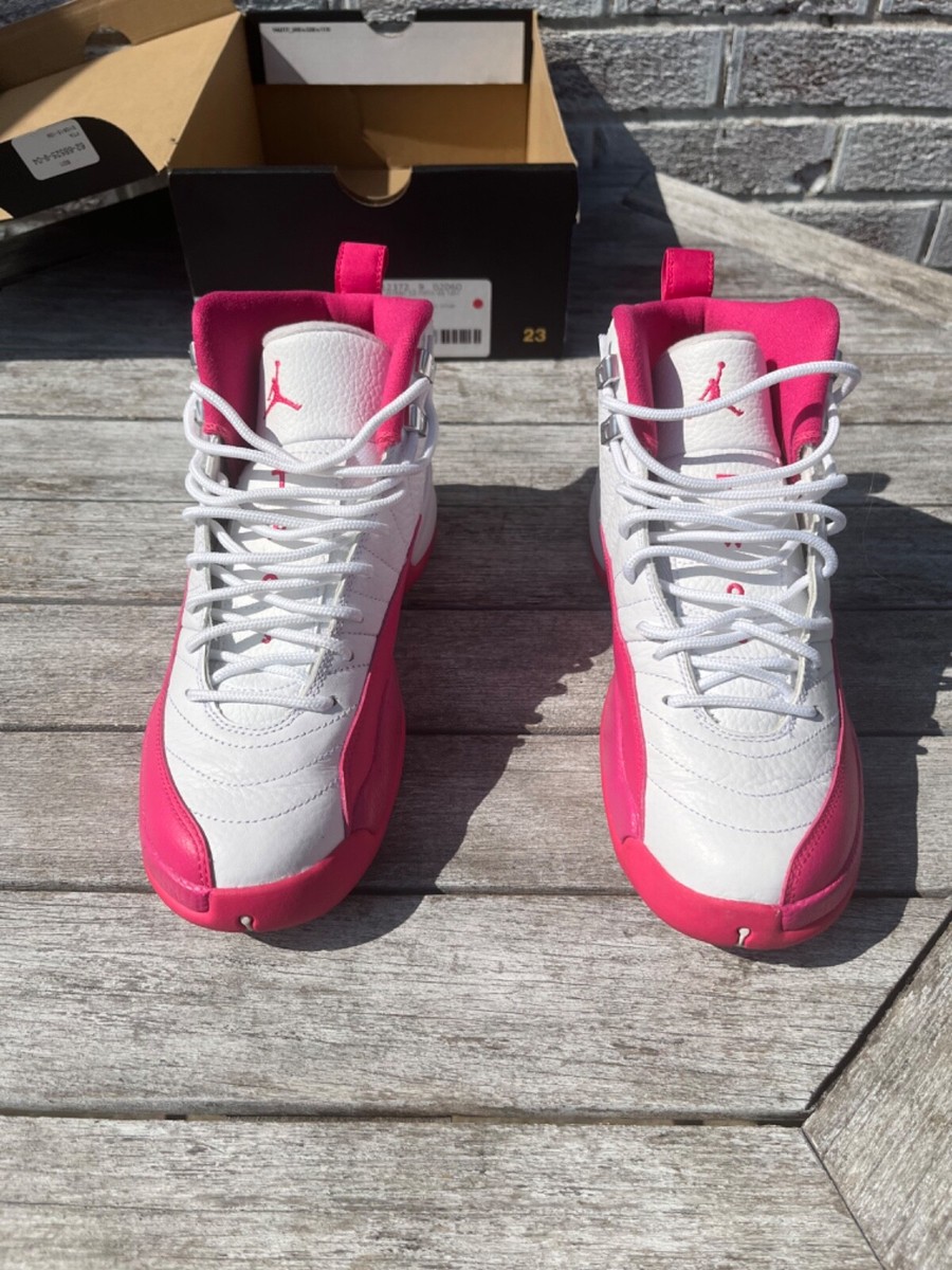 Nike Air Jordan 12 Retro Vivid Pink (GG) Size 6.5 Y 510815 Nike Air Jordan 12 Retro Vivid Pink (GG) Size 6.5 Y 510815