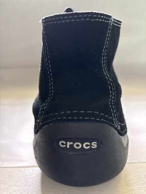 EUC Crocs Suede Chukka Boots Mens Sz 12 | eBay display picture 2