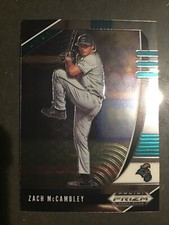 2020 Prizm Draft Baseball Zach McCambley Base Card Miami Marlins 