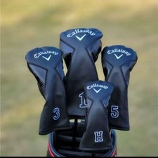 Classic Black Callaway Golf Club Headcover Driver Wooden Hybrid club cover 135X