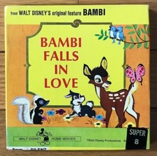 BAMBI FALLS IN LOVE - Walt Disney Home Movies - Super 8mm Film