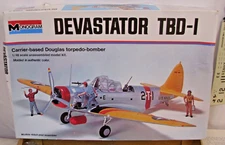 MONOGRAM NAVY DEVASTATOR TBD-1 MODEL KIT 1:48 BOXED 7575