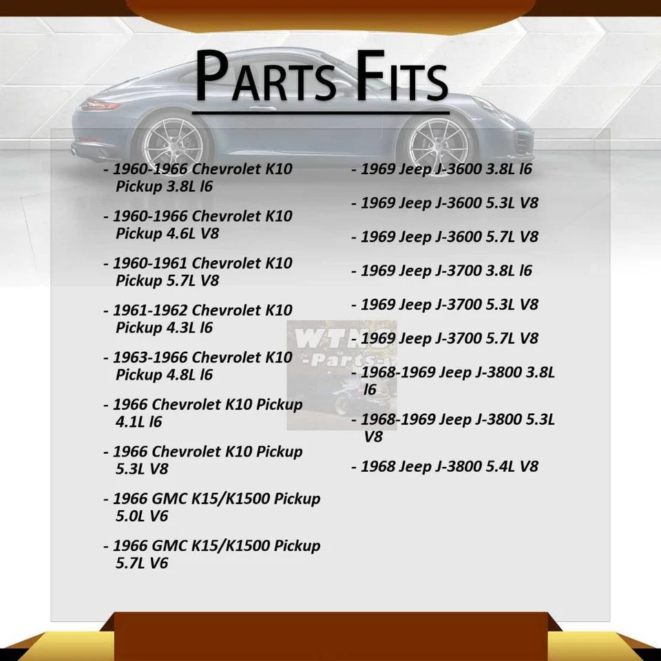 U-образные соединения GMB передний задний вал все соединения 4x для 2004 Isuzu Rodeo 3,5 л полный привод - Изображение 2 из 4