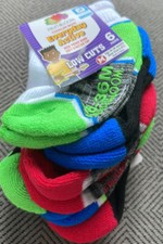 FRUIT OF THE LOOM Boy's 18-36 Mos LOW-CUT SOCKS 6-Pair  New with Tags