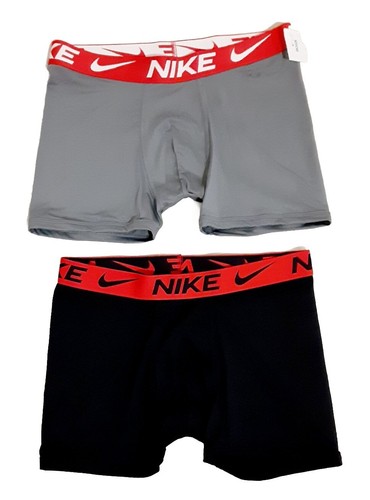 Nike Boy's Dri-Fit Essential Micro 2 Pairs Boxer Brief Size Youth XL 13-15 YRS