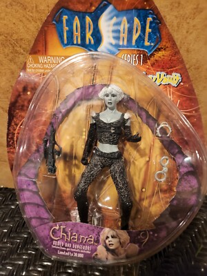 FARSCAPE Chiana  Armed and Dangerous Figure Toy Vault NOS 2000 - Limited Run