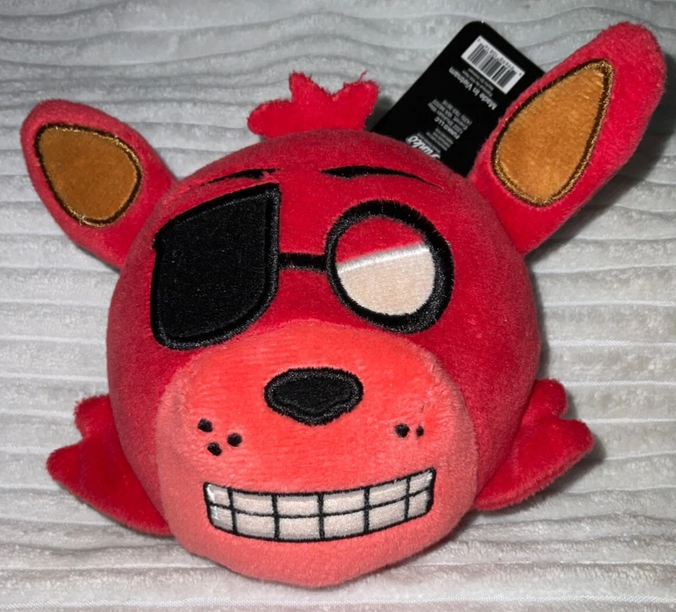 Lot of 3 Mymoji Funko FNAF Captain Foxy Head Five Nights at Freddy's Plush A16 - Image 2 of 4