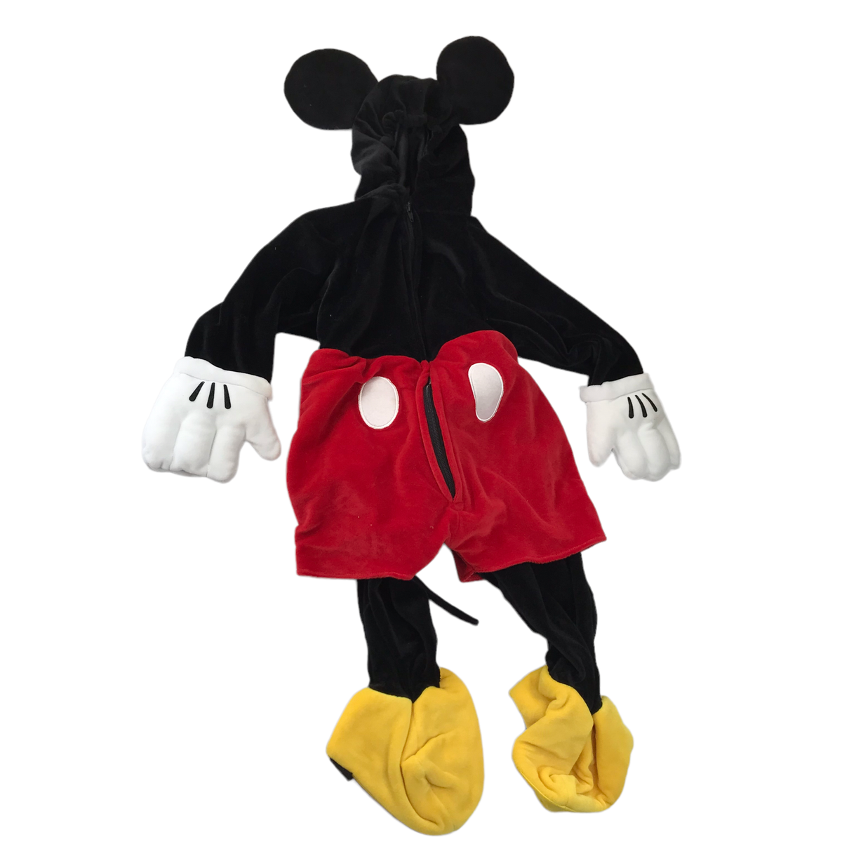 Halloween Costume Mickey Mouse Disney Store Black Red Full Body Outfit  18-24 mos