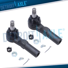 2WD Pair Front Outer Tie Rod End Links for 1997 1998 1999 Dodge Dakota Durango