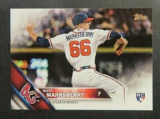2016 Topps, Atlanta Braves - MATT MARKSBERRY (RC) 
