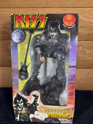 2002 KISS Demon Gene Simmons Destroyer Figurine. Statue Limited