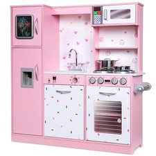 Lil' Jumbl Toddler Kitchen Playset, Kids Play Kitchen with Sprinkles Design