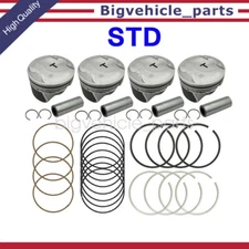New STD Engine Piston & Ring For Hyundai Sonata Santa Fe Sport Kia Optima 2.0T