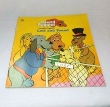 1987 A Golden Book Pound Puppies Lost Found PB Childrens Story