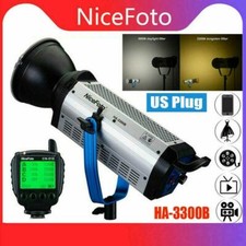 NiceFoto HA-3300B 330W LED Light Daylight COB-Balanced Continuous Video Light RF