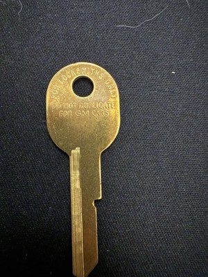 Lock Smith Only, Star Key Blank, GM, OBR13S