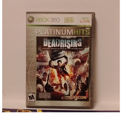 Capcom Dead Rising Xbox 360 M NTSC Action Manual Included 2006 Platinum Hits