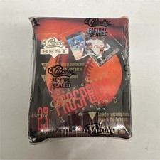 Classic 1994 Best Prospects Baseball MLB Factory Sealed Trading Card Box 63
