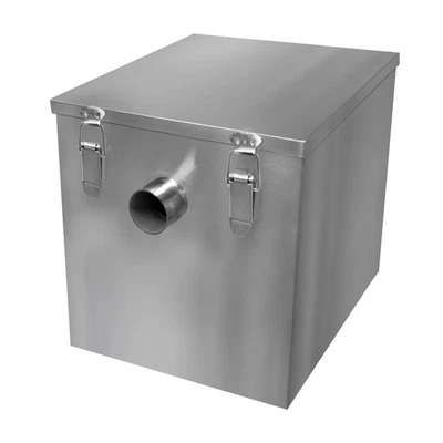 KUKOO 35L Commercial Stainless Steel Grease Trap Interceptor Waste Filter | Restaurant