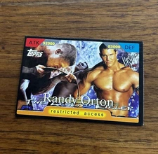 2006 Konami Insider Topps WWE Restricted Access Card Game Randy Orton