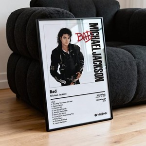 Michael Jackson Bad Poster | eBay