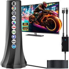 2026 TV Antenna Long Range High Gain Indoor Digit Antenna for Local Channels