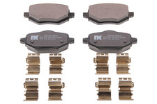 Bremsbelagsatz Scheibenbremse Hinterachse für CITROËN DS OPEL PEUGEOT C3 IV C4