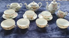 Antique Japanese Kutani Tea Set - Hand Painted Moriage - c1920s -Part Set Spares