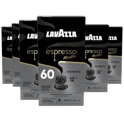 Ristretto Noble Dark Roast Coffee Capsules Compatible with Nespresso Original...