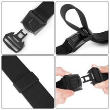 Black Military Belt for MEN Tactical Strap Waistband Belts Quick Release Buckle