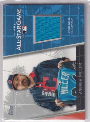 2017 Topps Update #ASR-AM Andrew Miller All-Star Stitches Relics