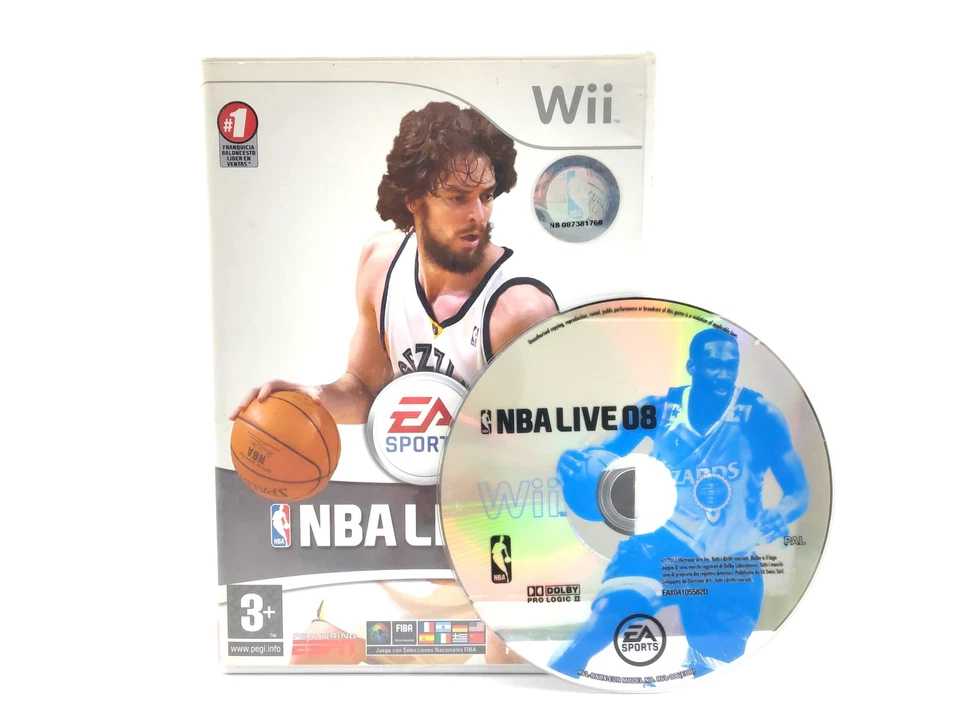 JUEGO WII NBA LIVE 08 WII 19576298, foto 1 de 4