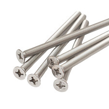 M8 M10 M12 Countersunk Head Screws Bolt Fully Thread STAINLESS STEEL L: 50-120mm