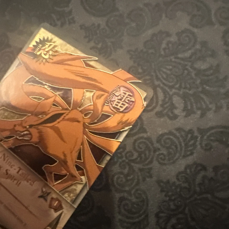 Naruto CCG The Nine-Tailed Fox Spirit Card Super Rare Foil English - Image 4 of 4