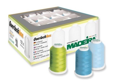 MADEIRA 9201 Overlockbox 3+1 Apple & Blue