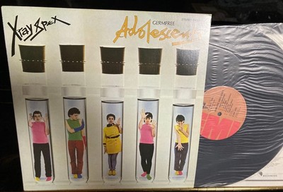 Xray Spex Germ Free Adolescents Black Vinyl LP Punk Rock Good Condition
