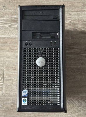 Dell OptiPlex 760 Desktop Tower DCSM Core 2 Quad For Parts Not Working 3 RAM Sti