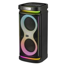 Enceinte Bluetooth TWS 100W, Effets Lumineux Party X100, Radio