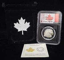 2020 RCM Canada Bald Eagle NGC PF70 | Extra High Relief | Taylor Signed FLAWLESS