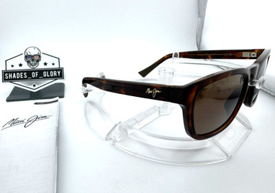 MAUI JIM KAPII MJ H617-10 DARK HAVANA TORTOISE HCL BRONZE POLARIZED SUNGLASSES
