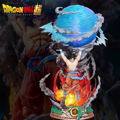 Dragon Ball Z Goku Spirit Bomb LED Figure - Super Saiyan Action