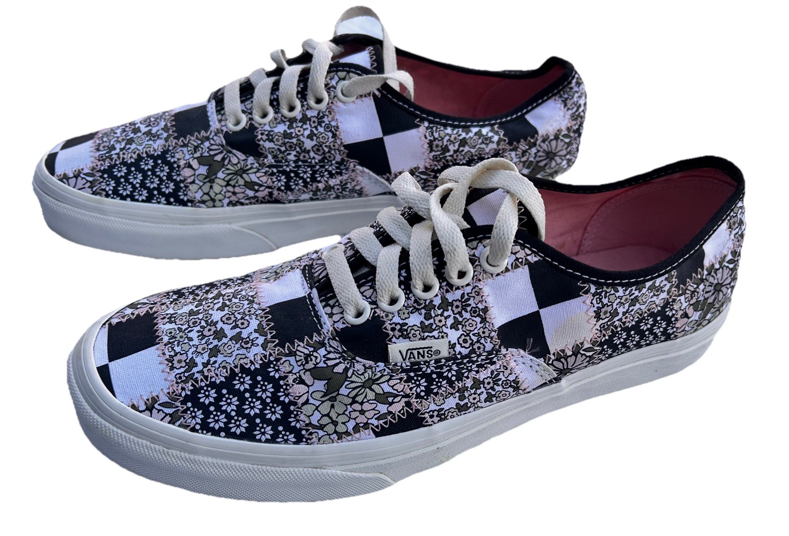 VANS Authentic (Patchwork Checker Floral) Women’s… - image 1
