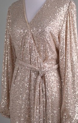 slim fit dress slacks GoldRush Robe/Wrap Dress – Allure Novembre main image 0