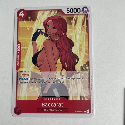 Baccarat EB03-007 (C) Extra Booster: One Piece Heroines Edition Regular NM