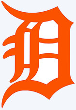 Detroit Tigers Vinyl Decal Sticker - You Choose Color And Size Detroit Tigers Vinyl Decal Sticker - You Choose Color And Size